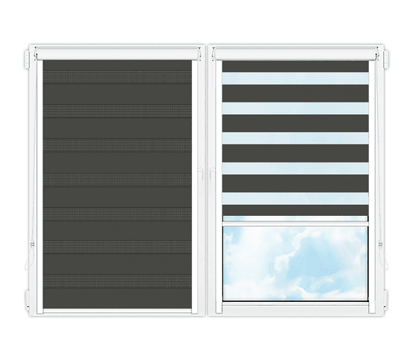 Рулонные кассетные шторы День Ночь Делия-139 цена. Купить в «Мастерская Жалюзи»