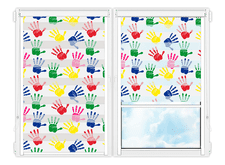 Рулонные кассетные шторы День Ночь Пати-034 цена. Купить в «Мастерская Жалюзи»