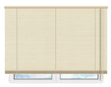 Деревянные горизонтальные жалюзи 50 мм - 31 ванильный Деревянные горизонтальные жалюзи 50 мм - 31 ванильный цена. Купить в «Мастерская Жалюзи»