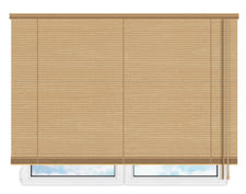 Деревянные горизонтальные жалюзи 50 мм - 32 натуральный Деревянные горизонтальные жалюзи 50 мм - 32 натуральный цена. Купить в «Мастерская Жалюзи»