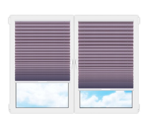 Плиссе (шторы, жалюзи) бароло перл сиреневый цена. Купить в «Мастерская Жалюзи»